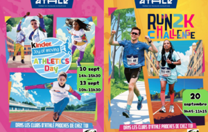 Kinder Athletics Day + Run 2K Challenge
