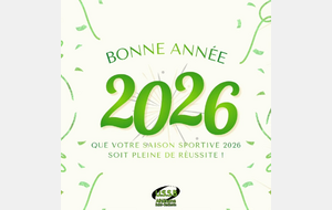 BONNE ANNÉE 2026 !!