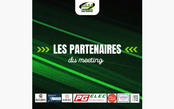 Les partenaires de notre meeting !