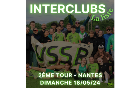 Composition du 2ème tour interclubs 2025