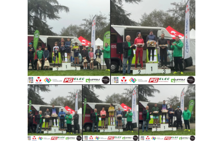 Podiums des Courses Nature de Coupeau - 09/11/25 - SAINT BERTHEVIN
