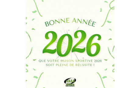 BONNE ANNÉE 2026 !!
